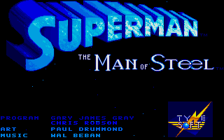 Superman: The Man Of Steel screenshot 3 for Atari ST